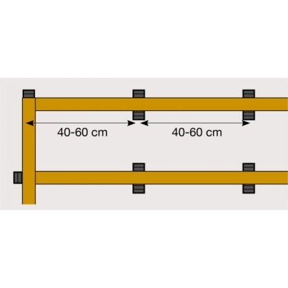 espacement Cales fourchettes 2-3-4-5 mm FORKPAD - 200 cales - NIVO