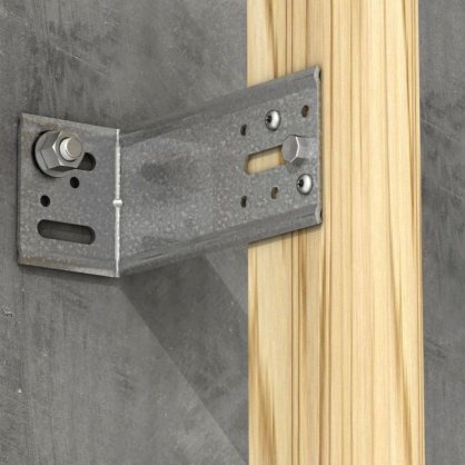 Fixation Equerre de bardage ITE EBC160 64x158x53mm SIMPSON