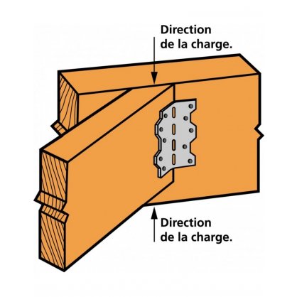 Charge Equerre  angle ajustable LS50 SIMPSON