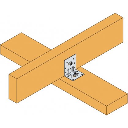 Equerre renforce 77x50x65 mm paisseur 1,5mm E5/1,5