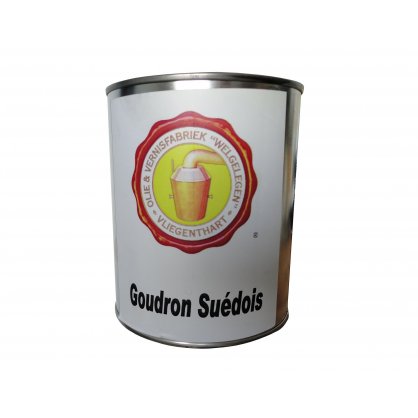Goudron Sudois 5L - Protection des bois enterrs