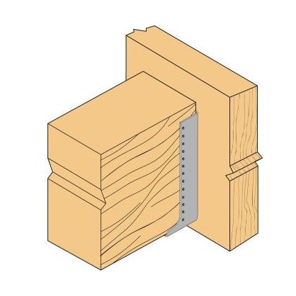 perages Grand sabot ailes intrieures 100X280 mm p. 4mm