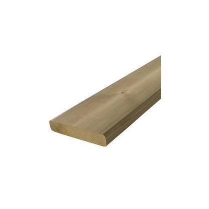 Terrasse pin lisse 3900x145x27 mm