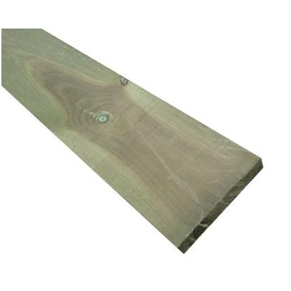Planche pour mur de soutnement bois 27x250x2400 mm en pin classe 4 