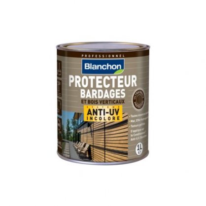 Protecteur Bardages anti-UV Incolore 1L BLANCHON