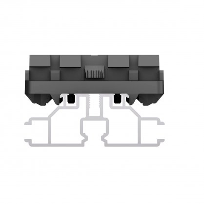 Rail PR24 GRAD de 32 clips pour 16 lames de 120 mm - Long. 1984 mm