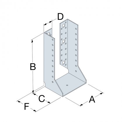 Dimensions SAI380/100/2 SIMPSON