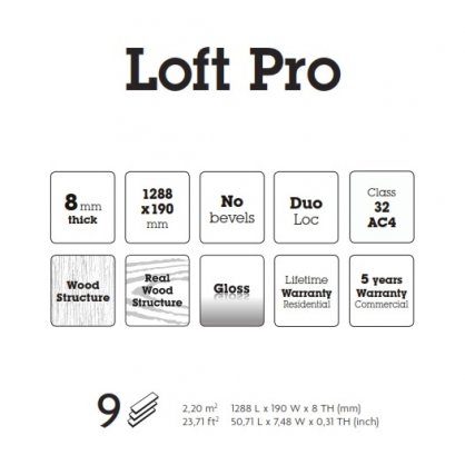 Stratifi LOFT PRO qualites