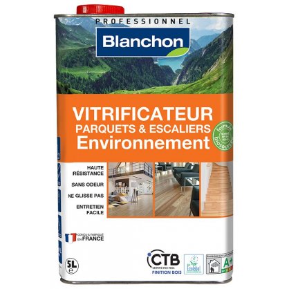 Vitrificateur Parquet et Escalier Environnement - Mat 5 litres - BLANCHON