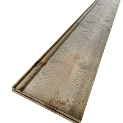 Planche de rive Sapin/Epicéa 4500x220x28 mm Classe 3