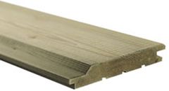 Bardage bois traité