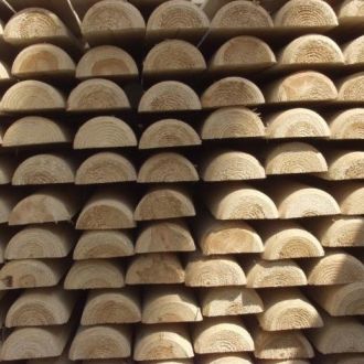 Demi-rondins autoclave