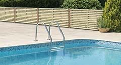 Panneau clôture bois