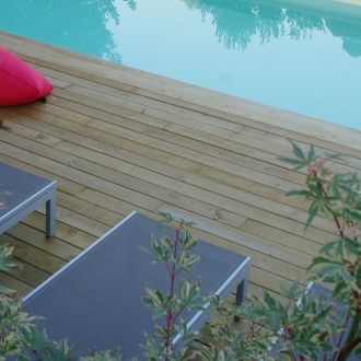 Terrasse en pin maritime