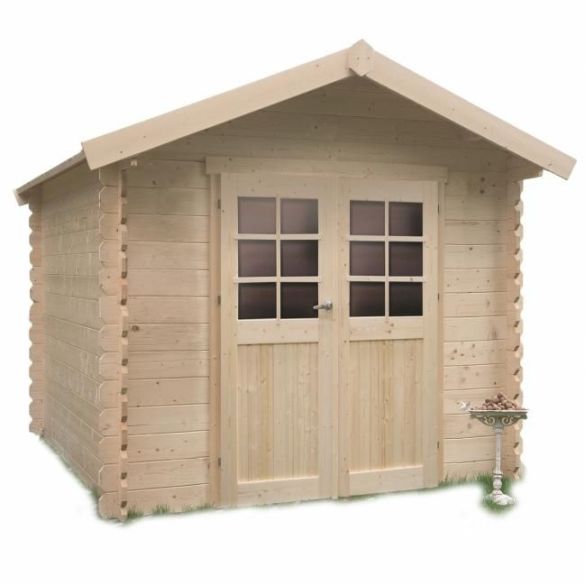 Abri de jardin bois NIMES 238 x 238 cm - 5,66 m²