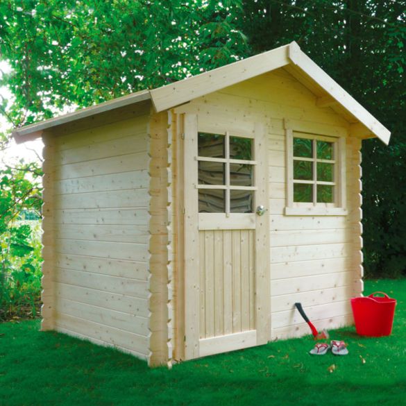 Abri de jardin en bois 28 mm LAVAL 238x198 cm - 4,71 m²