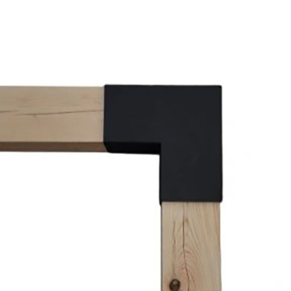 Connecteur express en L - 122x226x224 mm - pour poteaux bois 120x120 mm