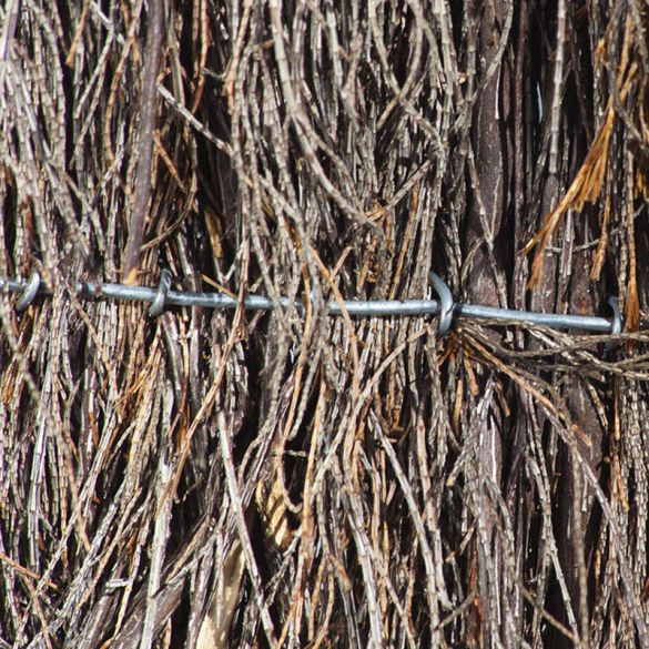 Panneau de brande de bruyère 15 kg/m²  - Hauteur 1,00 m - Longueur 2,00 m