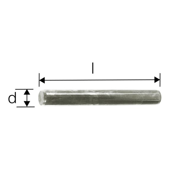 Broche à étrier à âme intérieure STD Ø12 Long. 100 mm