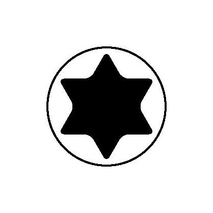 100 Vis construction bois Ø 6x120 mm Torx 30 - Tête fraisée - Filetage partiel