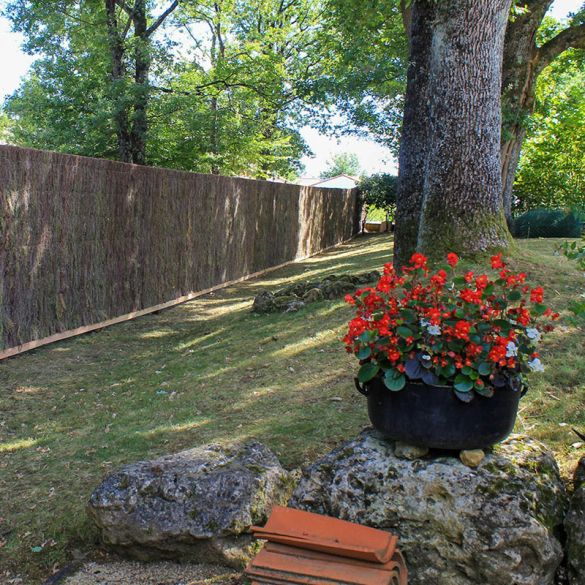 Panneau de brande de bruyère 15 kg/m²  - Hauteur 1,75 m - Longueur 2,00 m
