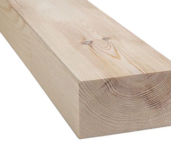 Charpente sapin/épicéa séché et raboté - 220x100 mm - Long. 3,00 m - Classe 2
