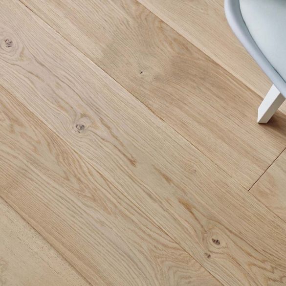 Parquet contrecollé monolame Diva 184 Clic - 12 x 184 x 495/1992 mm - Chêne Zénitude Bois Flotté