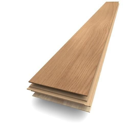Parquet contrecollé monolame Diva 184 Clic - 12 x 184 x 495/1992 mm - Chêne Zénitude Bois Flotté