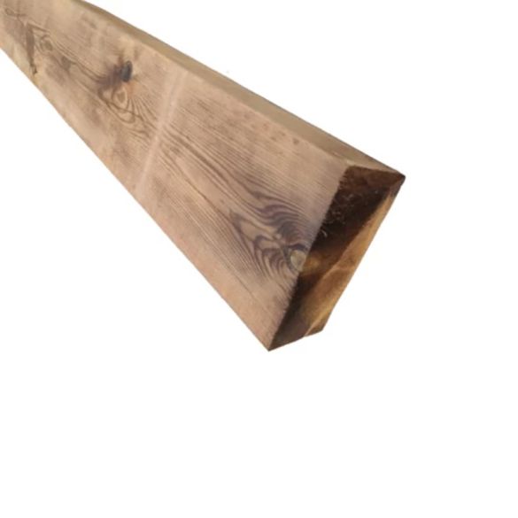 Panne en pin sylvestre 225x80 mm - rabotée et traitée Cl4 marron - L. 3,00 m