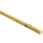 Liteau en pin brut 30x15 mm L. 2,40 m traité Classe 2