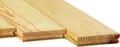 Parquet bois massif à clouer 200x14 cm - Pin des Landes - Choix Sans Noeud