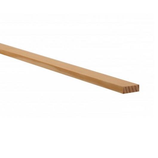 Tasseau en Pin des Landes raboté Sans Noeud 60x10 mm L. 2,00 m