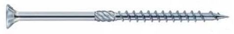 200 Vis construction bois Ø 6x80 mm Torx 30 - Tête fraisée - Filetage partiel