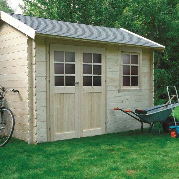 Abri de jardin 28 mm ARLES 358 x 238 cm 8,52 m² - S8319