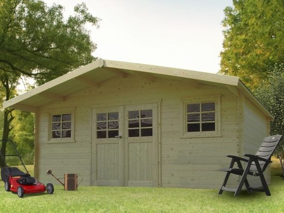 Abri de jardin 28 mm DOUAI 508 x 298 cm - 15,14 m² - S8309