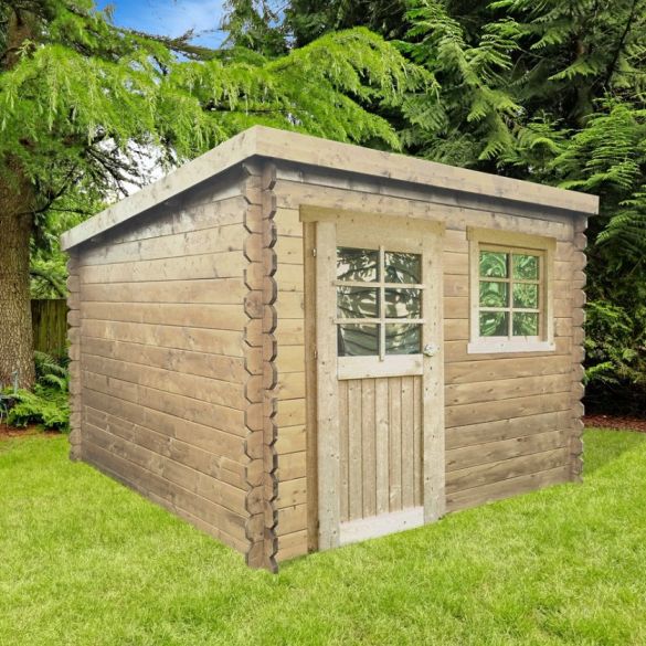 Abri bois Solid NEVERS 238x238cm S8332 - 5,66m²