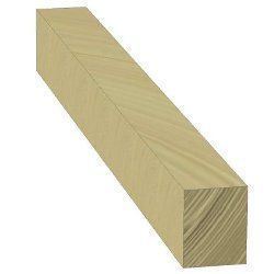 Chevron 100x80 mm en pin traité autoclave Classe 4 - Longueur 4,00 m