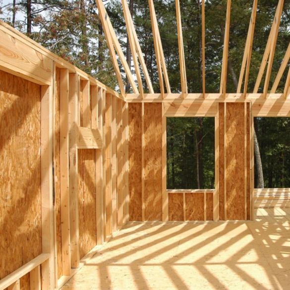 Panneau OSB3 milieu humide Kronoply Ép. 9 mm 2800x1200 mm