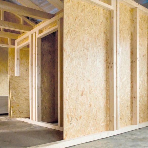 Panneau OSB3 milieu humide Kronoply Ép. 9 mm 2800x1200 mm