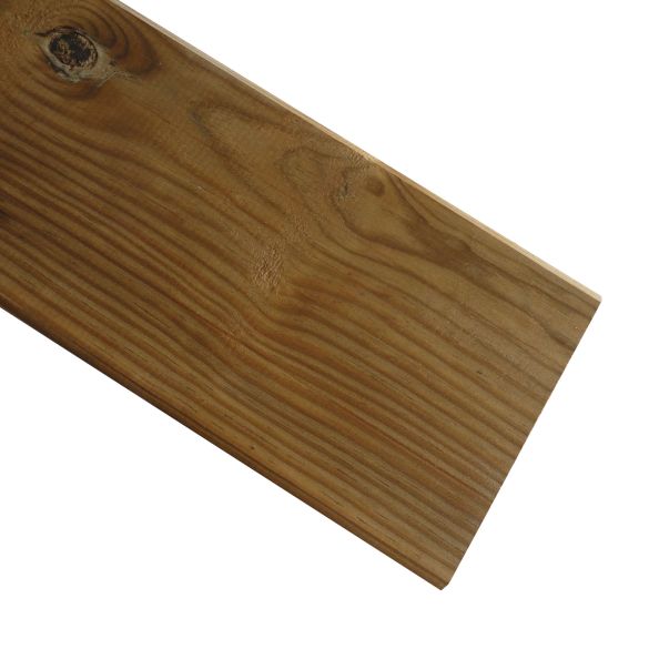 Lame terrasse  en pin maritime L. 2,00 m - Classe 4  - 145x22 mm