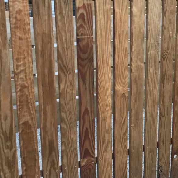 Lame terrasse  en pin maritime L. 2,00 m - Classe 4  - 145x22 mm