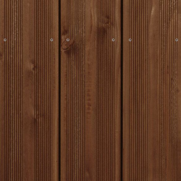 Lame pin du nord marron strié 4,20m - 145x27 mm - Classe 4