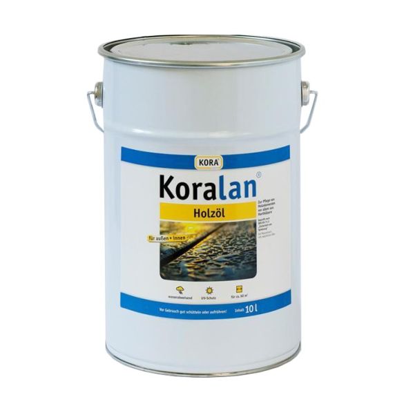 Huile protection des terrasses bois 10L Teinte Bankirai - Saturateur KORALAN