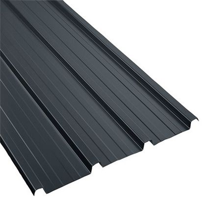 Tôle Bac acier de couverture 3,00 m 1004/0,63 mm Gris anthracite 7016