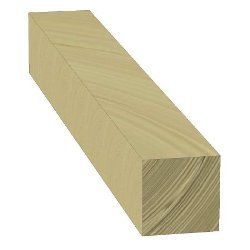 Poteau bois autoclave extérieur 12x12 cm Longueur 2,00 m en pin traité Classe 4