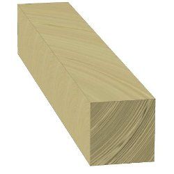 Chevron en pin traité Cl4 2000x150x150 mm