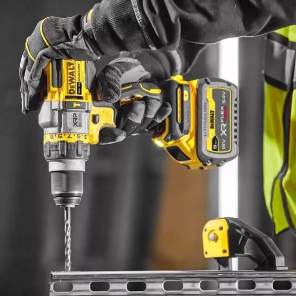Perceuse visseuse percussion Premium XRP 18V ADVANTAGE - sans batterie ni chargeur | DCD999NT-XJ DEWALT