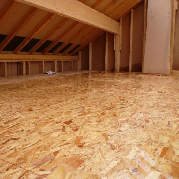 Dalle OSB3 hydrofuge rainure et languette Ép. 18 mm 2500x675 mm