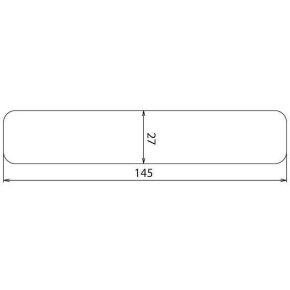 Lame terrasse Pin du Nord - Qualité US - L.3,60 m - 145x27 mm - Cl4 marron