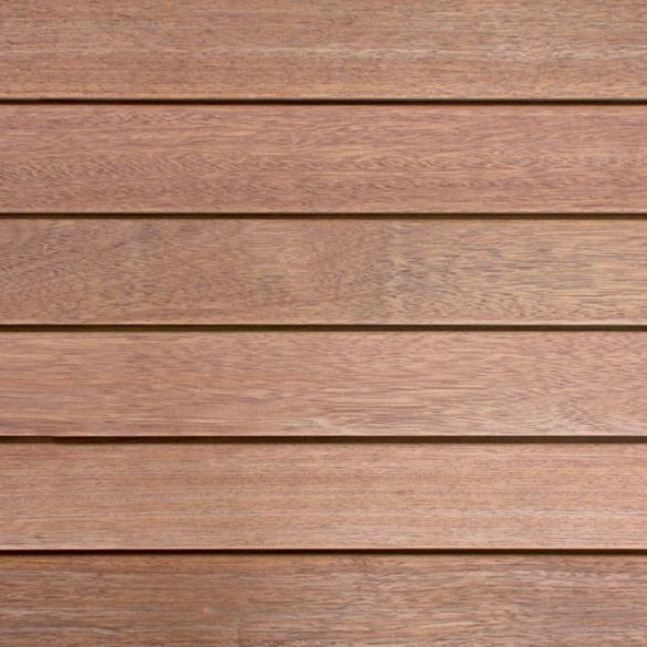 Lame terrasse MERBAU L. 3,90 m 140x20 mm - Fixations invisibles